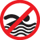 divieto di nuoto